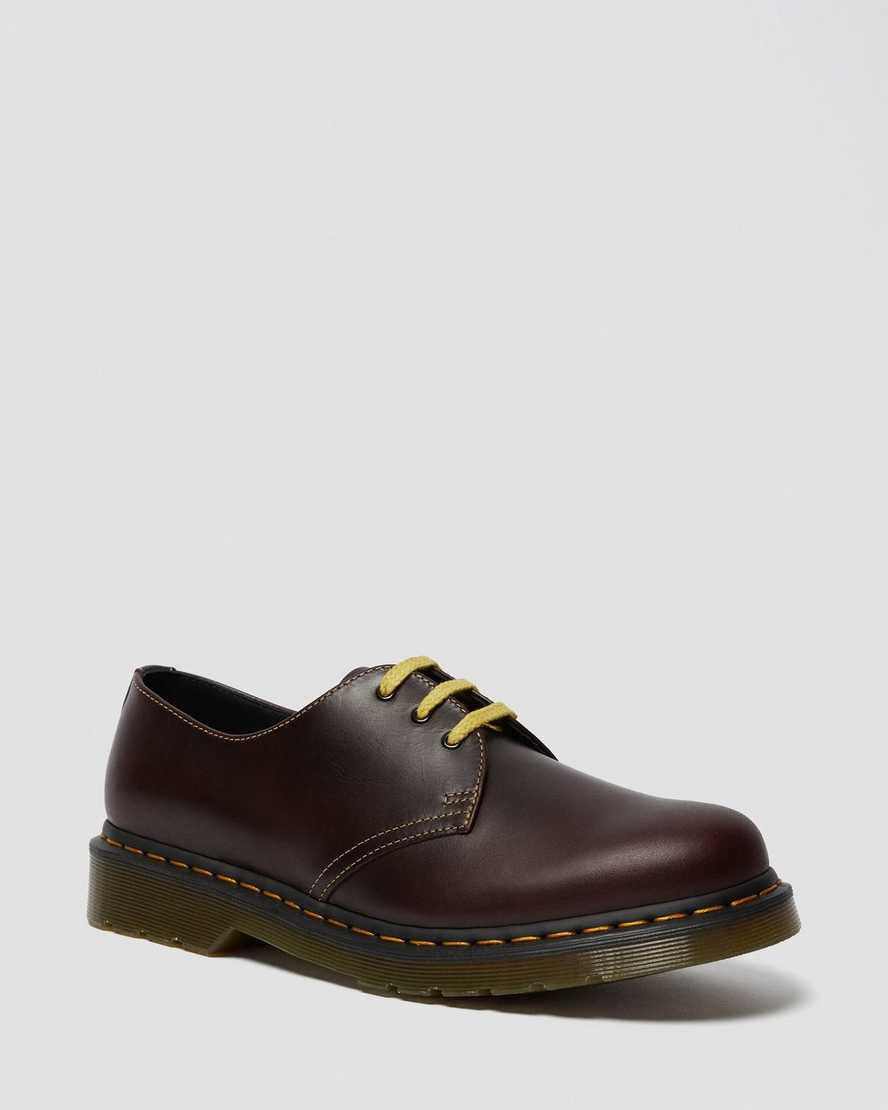 Dr. Martens 1461 Atlas Lær Oxford Sko Herre Burgunder [7940KQZCL]